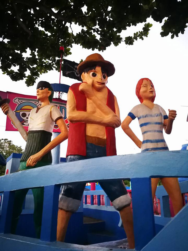 Loạt tượng Luffy và đồng bọn khiến fan hâm mộ One Piece khóc hết nước mắt vì... quá xấu - Ảnh 7.