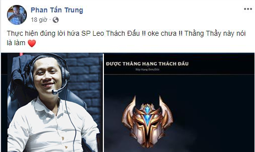 Vừa gáy được vài câu, Thầy Ba đã bị đám học trò cà khịa “Trải nghiệm rank Thách Đấu 24h”