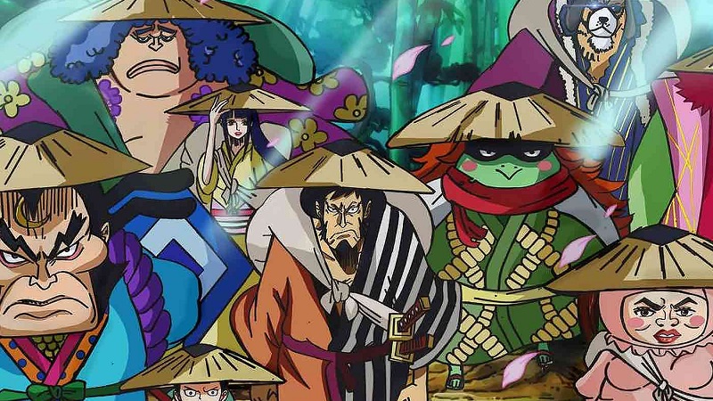 One Piece: Tám Cửu Hồng Bao sẽ là người chặt đứt 8 đầu rắn của Orochi?