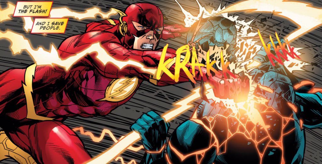 DC Comics: Nếu The Flash đuổi nhau với Black Racer, ai sẽ thắng?