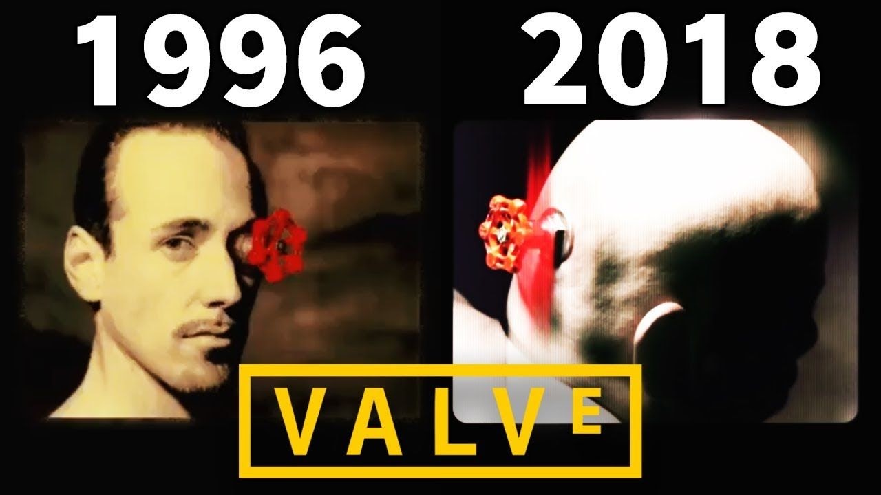 Logo mới của Valve trong Half life:Alyx khiến người chơi tưởng như đang xem phim kinh dị