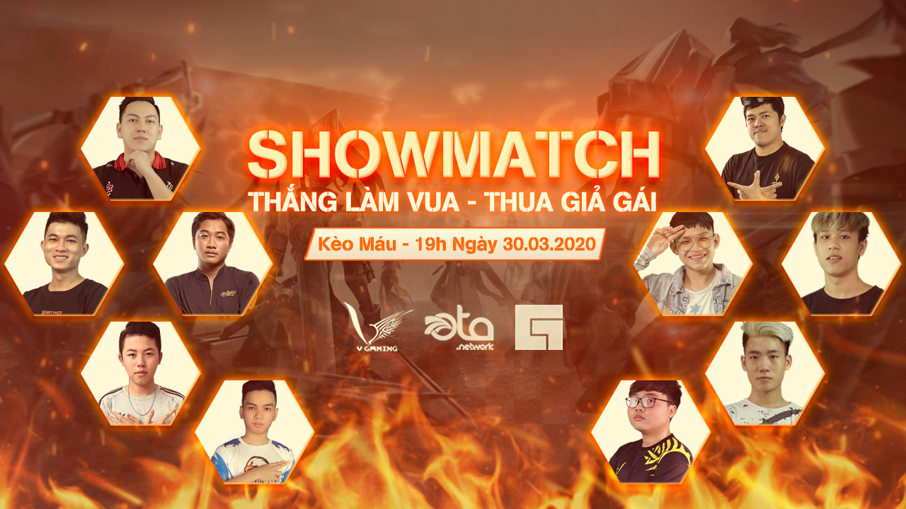 Liên Quân Mobile - 'Hú hồn' trước kèo máu BO5: 'Thắng làm vua, thua giả gái' của các hot streamer MSuong, Đấng YM,...