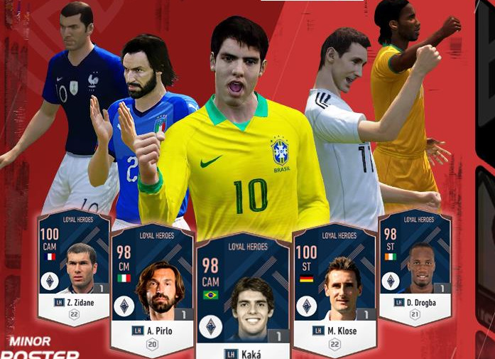 FIFA Online 4 bất ngờ công bố sự xuất hiện của Kaka và Pirlo trong bản cập nhật tháng 4