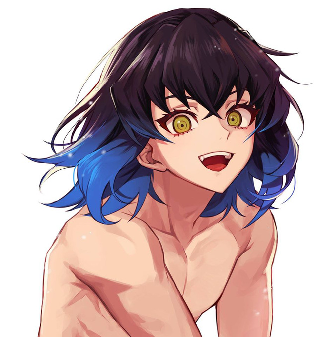 Kimetsu no Yaiba: Ngắm fan art Đấng Ỉn mà chỉ biết thở dài, đẹp trai thế này mà suốt ngày đội đầu lợn - Ảnh 10.
