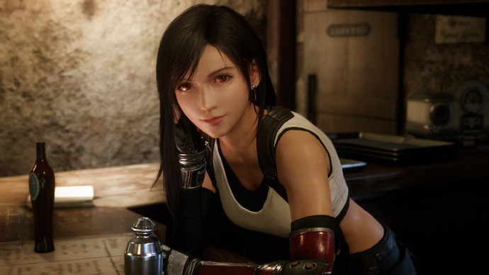 Final Fantasy VII Remake vừa lên sóng, 2 mỹ nữ Tifa và Aerith đã ngập tràn trên các web đen