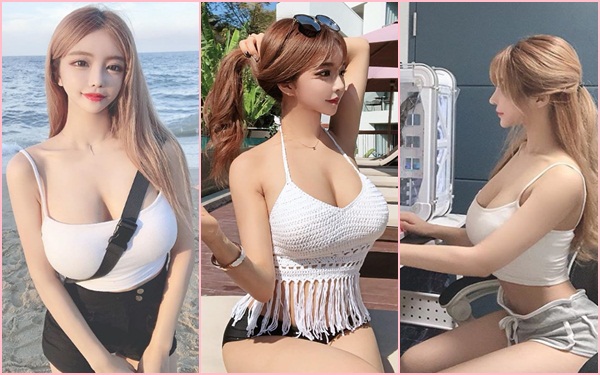 Bà mẹ 1 con xứ Hàn sở hữu gương mặt búp bê, thân hình đẫy đà khiến dân mạng trầm trồ