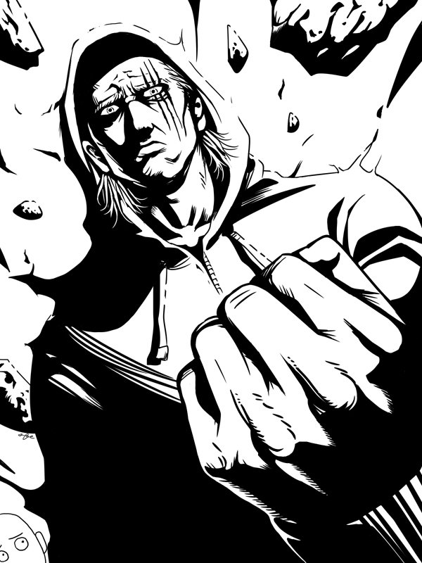 Loạt tranh bựa về King, gã mặt ngầu nhưng yếu ớt nhất trong các anh hùng One Punch Man - Ảnh 8.