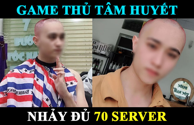 Từng cạo trọc đầu cho giống Thiếu Lâm, thanh niên chứng tỏ &quot;đam mê vô cực&quot; của mình bằng cách nhảy… 70 server