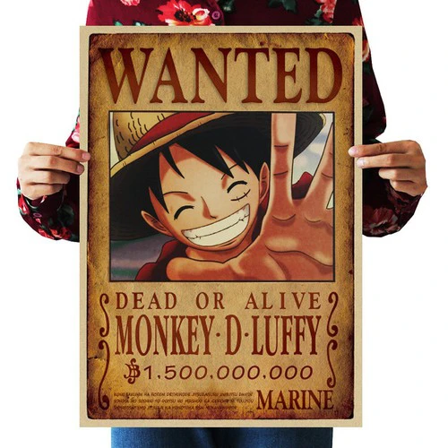 Mua Bộ 15 Tấm Poster Truy Nã One Piece Băng Hải Tặc Donquixote - Yeep