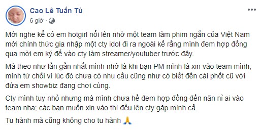 Vừa sang làm streamer, cựu hotgirl FAP TV - An Vy đã dính lùm xùm, nghi vấn bị quản lý SBTC ẩn ý chỉ trích - Ảnh 3.