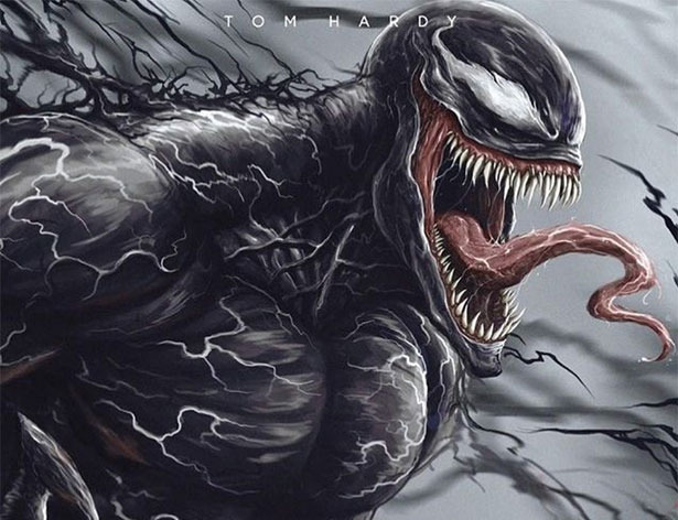 Ngắm fan art Venom theo phong cách kinh dị, đáng sợ nhưng cũng vô cùng đã mắt