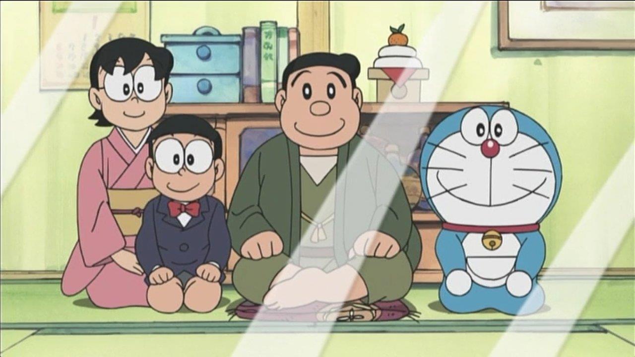 Tự nhiên xuất hiện con mèo máy, thế rốt cuộc ông bà Nobi nghĩ thế nào về Doraemon?