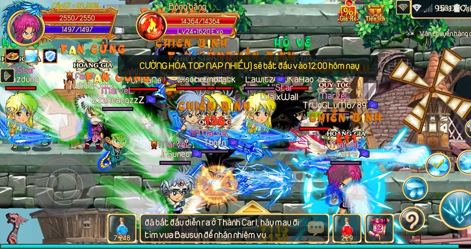 Đã bao lâu rồi bạn mới được chơi tựa game online &quot;chật kín&quot; màn hình như thế này?