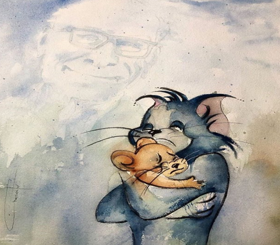 Xúc động trước loạt ảnh tưởng nhớ cố đạo diễn Tom và Jerry Gene Deitch, cảm ơn ông đã tạo nên một của phần tuổi thơ! - Ảnh 2.