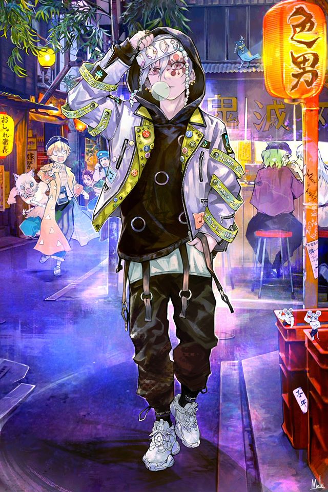Kimetsu no Yaiba: Dàn Thợ Săn Quỷ xuyên không đến thế giới hiện đại qua loạt fan art cực chất - Ảnh 13.