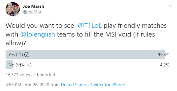Tâm lý như sếp lớn của T1, dự định tổ chức showmatch Hàn vs Trung để bù vào thời gian MSI bị hủy - Ảnh 2.
