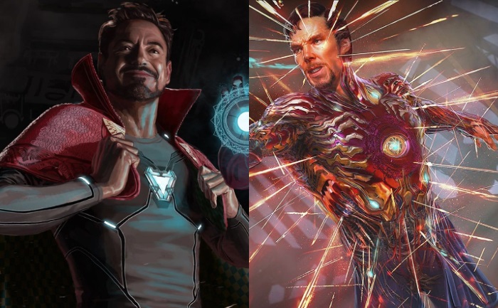 Netizen náo loạn trước những cảnh bị cắt ở Infinity War: Doctor Strange mặc đồ Iron Man hay hậu trường móc mắt gây sốc hơn?