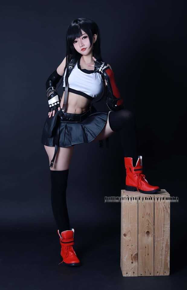 Ngắm nữ game thủ Việt cực xinh khi cosplay Tifa, đã thế còn là CTer chính hiệu - Ảnh 2.