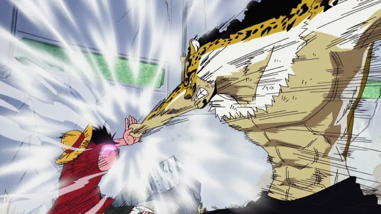 Gear 2: Để đánh bại những kẻ thù đáng sợ trong One Piece, Luffy cần kích hoạt Gear 2 để tăng tốc độ và sức mạnh. Hãy cùng xem hình ảnh để thấy sức mạnh và tốc độ đáng nể của nhân vật này.