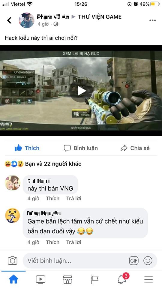 Tung bằng chứng bị hack “củ hành” trong Call of Duty: Mobile VN, game thủ “kêu oan” nhưng cộng đồng lại chê cười - Ảnh 2.