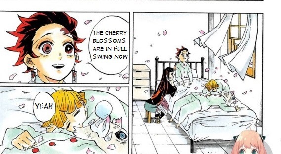 Kimetsu no Yaiba chương 204: Bộ tứ nhân vật chính đoàn tụ, cuối chương bất ngờ “bẻ lái” sang thời hiện đại - Ảnh 1.