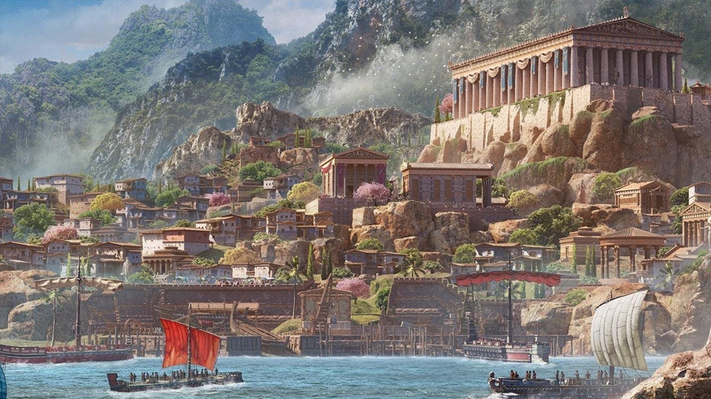 Mời anh em chiêm ngưỡng cảnh đẹp hùng vĩ trong Assassin’s Creed Origins và Odyssey đang miễn phí