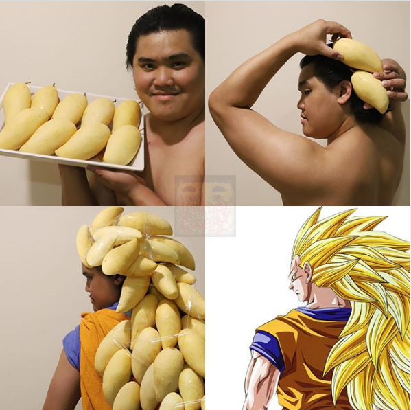 Dragon Ball: Thánh cosplay tiếp tục trổ tài hóa trang thành Goku ở trạng thái Super Saiyan 3 - Ảnh 2.