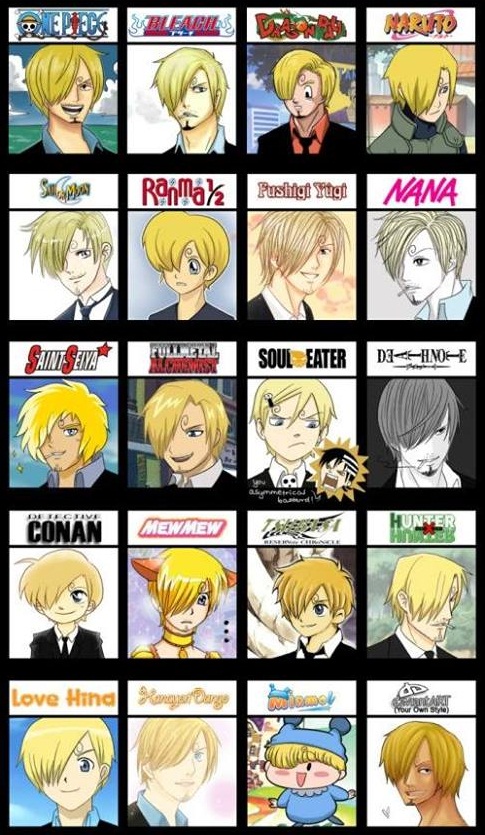 One Piece: Không phải Oda thì thánh mê gái Sanji sẽ như thế nào qua nét vẽ của 20 mangaka nổi tiếng khác - Ảnh 3.