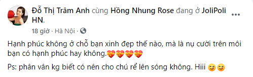 Trâm Anh hớn hở khoe bộ ảnh chụp váy cưới, lấp lửng ẩn ý muốn công khai chú rể - Ảnh 2.