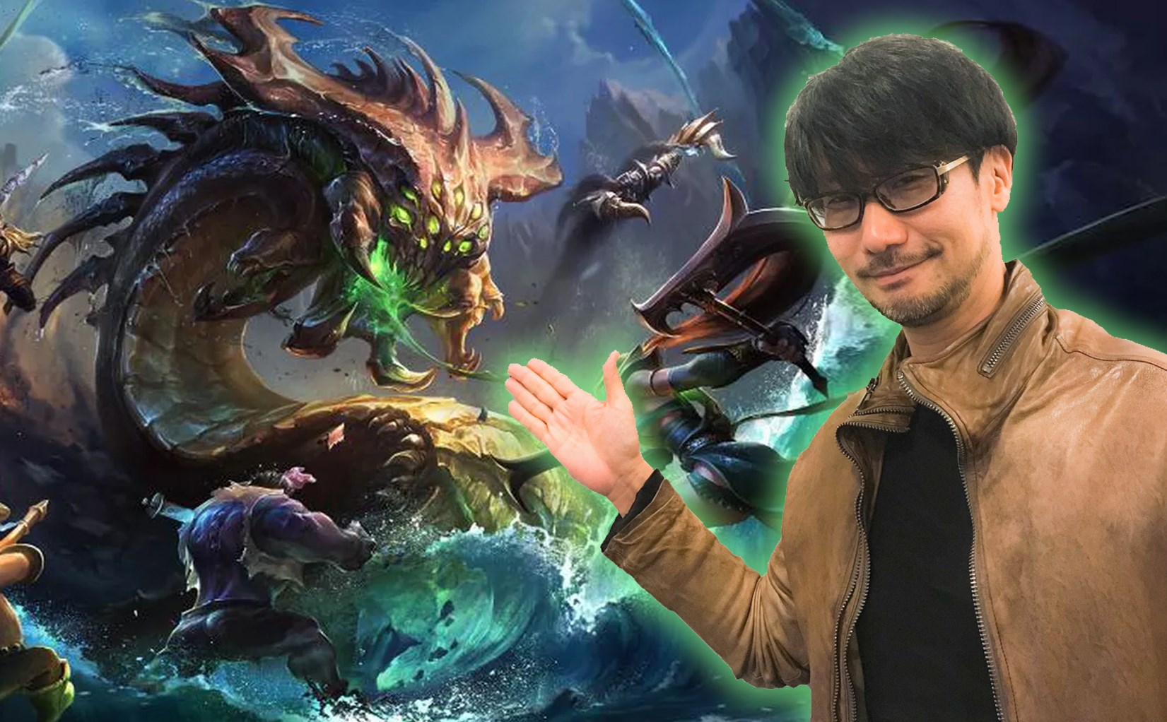 Tượng đài Hideo Kojima sẽ trở thành cha đẻ của tựa game MMORPG Liên Minh Huyền Thoại do Riot Games sản xuất?