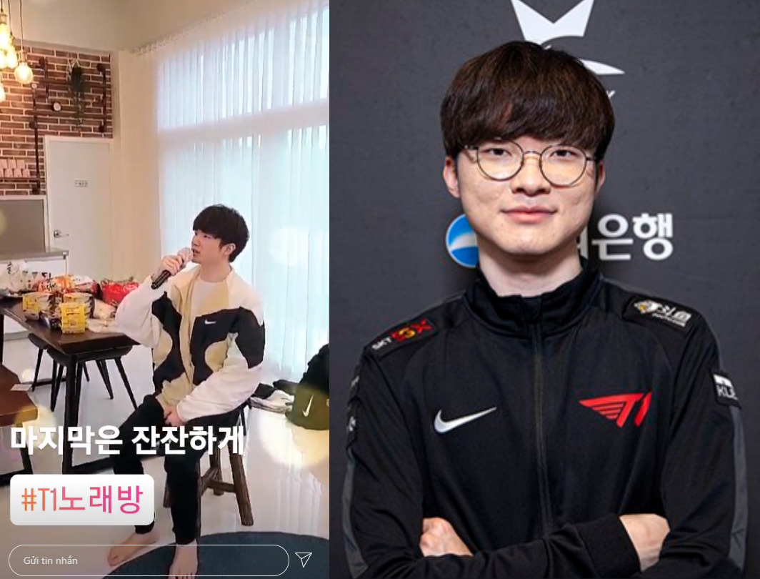 Chủ tịch Faker khoe giọng ca trầm ấm đầy nam tính, fan hâm mộ lại rần rần: 'Làm ơn nerf ngay cái micro'