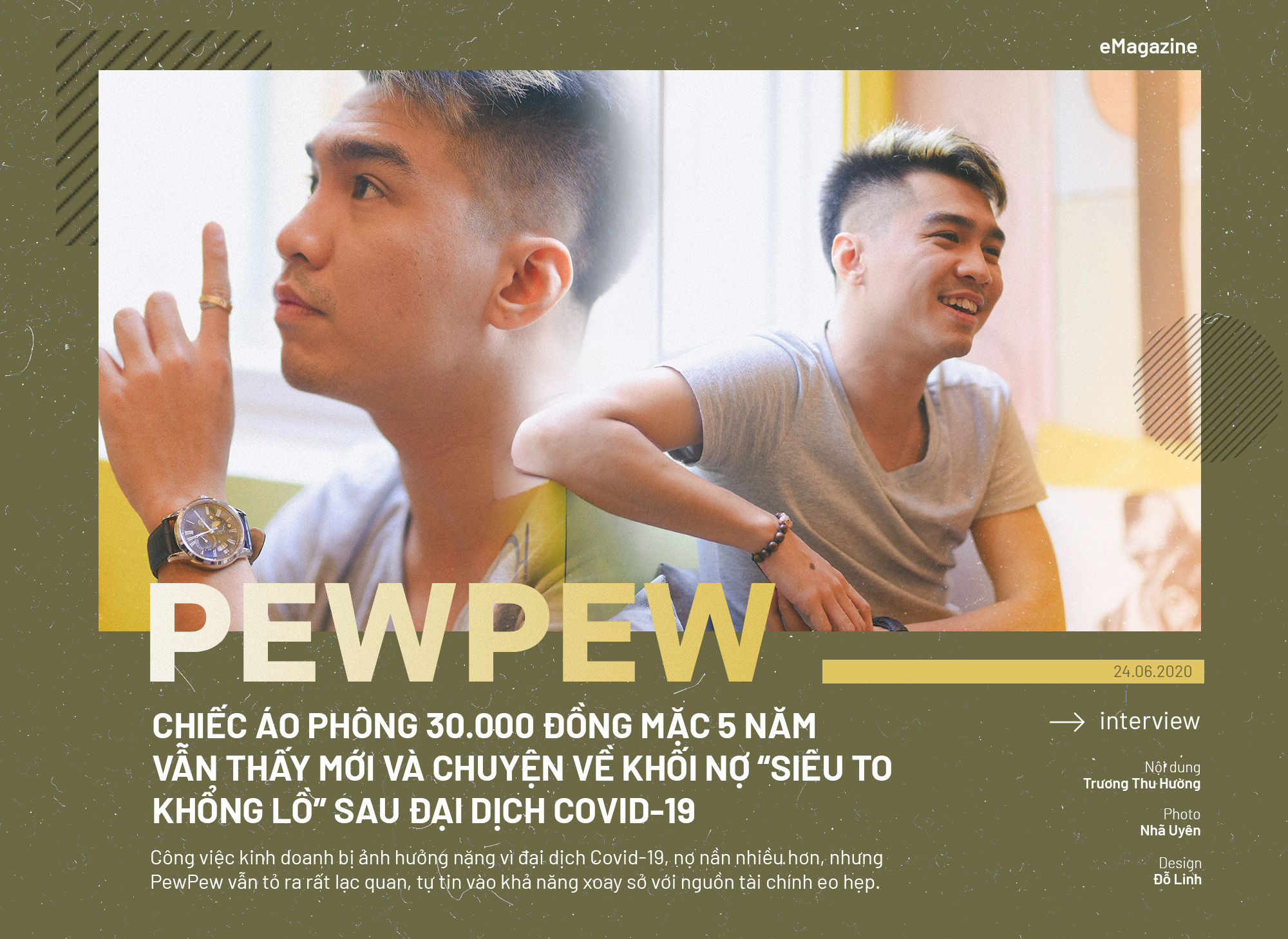 Pewpew: Chiếc áo phông 30.000 đồng mặc 5 năm vẫn thấy mới và chuyện về khối nợ siêu to khổng lồ sau đại dịch Covid-19