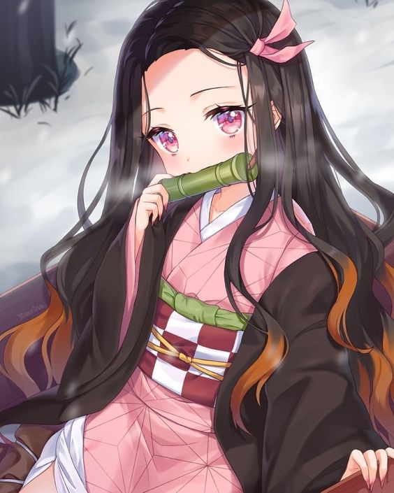 Kimetsu no Yaiba: Ngẩn ngơ ngắm Nezuko xinh và đáng yêu hết nấc, ước gì mình cũng có em gái như Tanjirou - Ảnh 9.