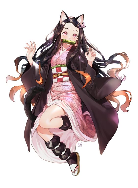 Kimetsu no Yaiba: Ngẩn ngơ ngắm Nezuko xinh và đáng yêu hết nấc, ước gì mình cũng có em gái như Tanjirou - Ảnh 12.