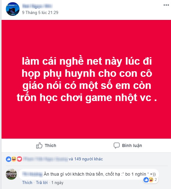 Tâm sự chủ quán net: “Đi họp phụ huynh, tôi sợ người ta biết cái nghề tôi đang làm - Ảnh 3.