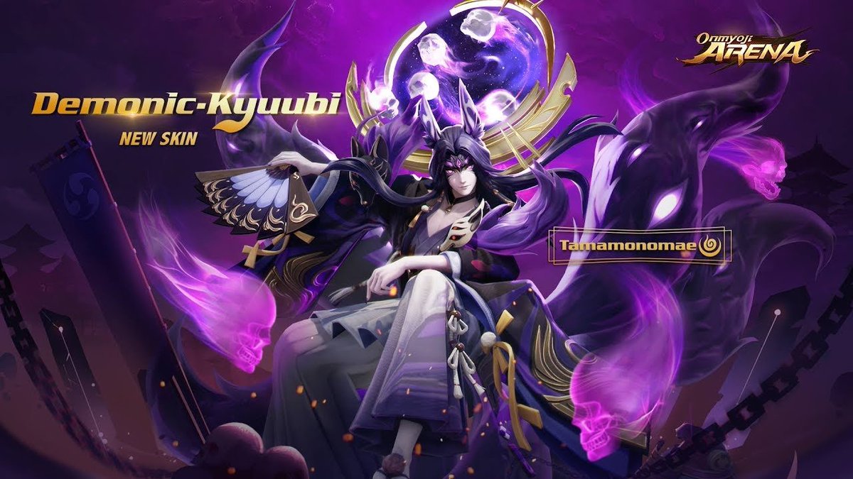 Tìm hiểu về Tamamo no Mae - Cửu Vỹ Hồ hùng mạnh trong game Onmyoji Arena