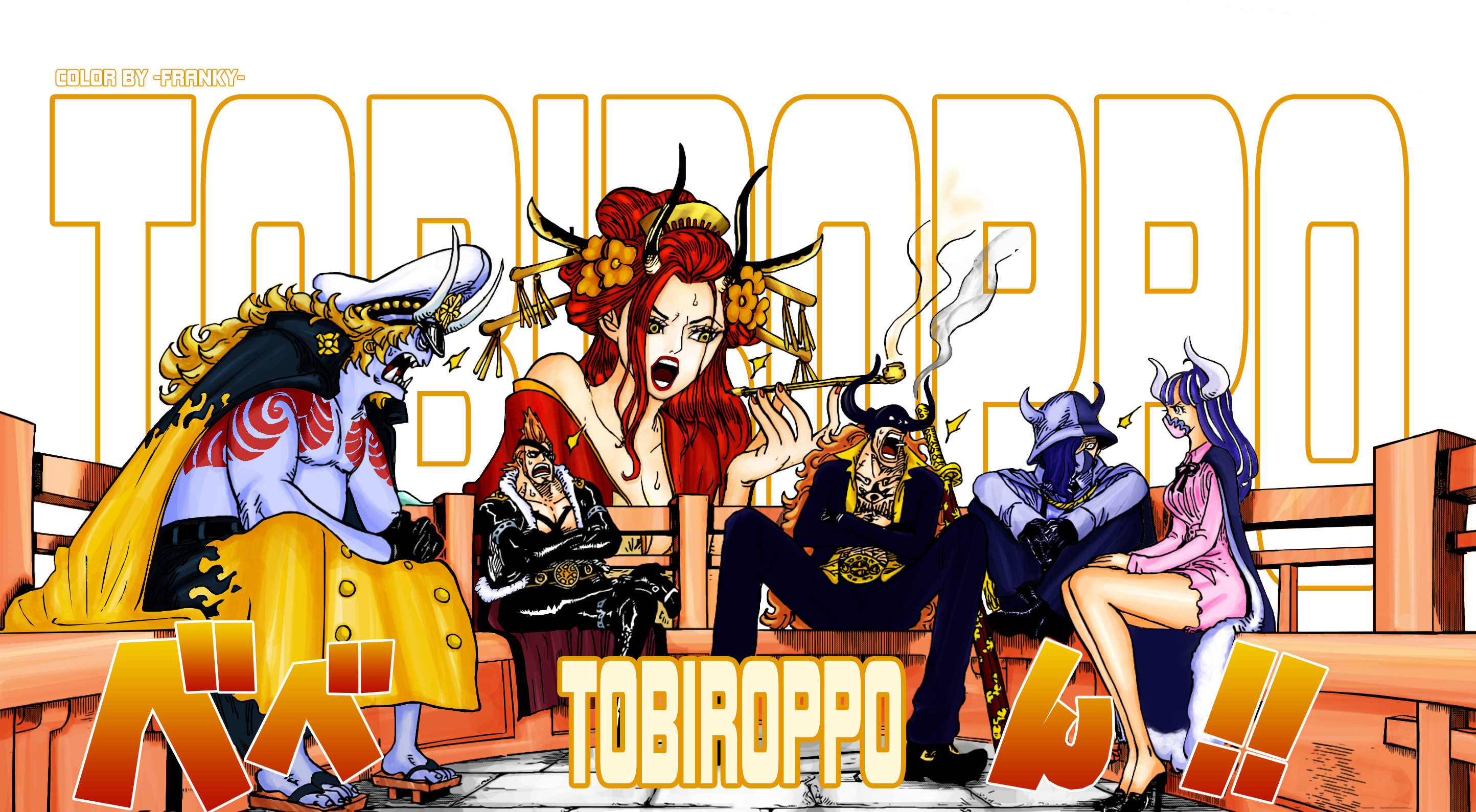 One Piece: Được Oda giới thiệu rất hoành tráng, nhưng giờ đây Tobi Roppo cũng bắt đầu đầu bật &quot;haki tấu hài&quot;