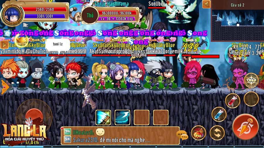 Làng Lá Phiêu Lưu Ký - gMO nhập vai Naruto siêu “HOT” tặng 300 Giftcode