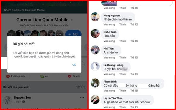 Liên Quân Mobile: Admin duyệt bài không cẩn thận để lọt link website lừa đảo, bị vô số game thủ ném đá - Ảnh 4.