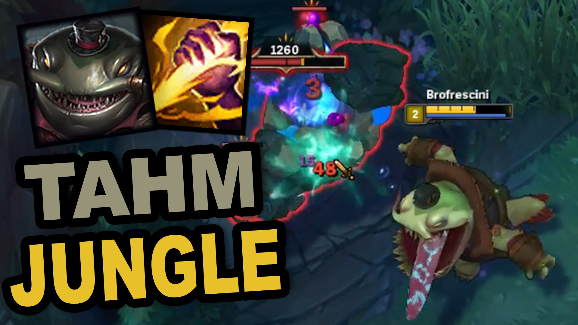 Phát hiện ngoài sức tưởng tượng của game thủ - 'Thần bóp' Tahm Kench là kẻ đi rừng nhanh nhất game