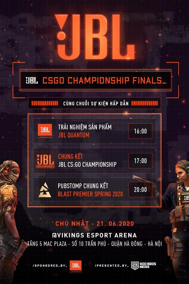 JBL tiếp tục thắp lửa cho cộng đồng CS:GO với sự kiện offline chung kết cùng pubstomp hoành tráng - Ảnh 1.
