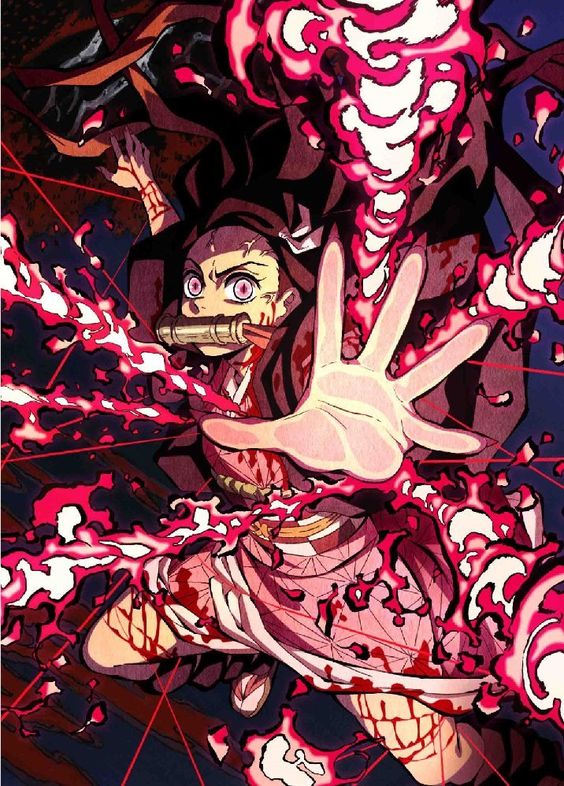 Kimetsu no Yaiba: Mê mẩn khi ngắm vẻ đẹp hóa quỷ của Nezuko, chân dài ngực khủng lại còn sắc sảo - Ảnh 9.