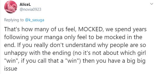Autora de Domestic na Kanojo reage aos insultos de estrangeiros sobre final  do mangá - IntoxiAnime