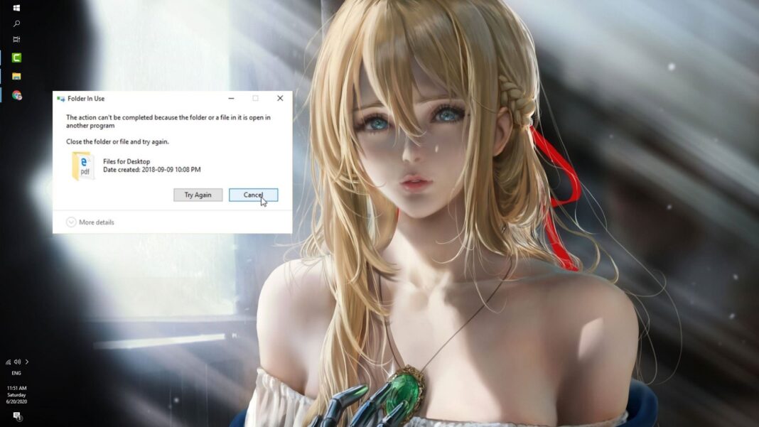 Không thể xóa vì file đang được sử dụng bởi chương trình khác, đây là cách bạn xử lý
