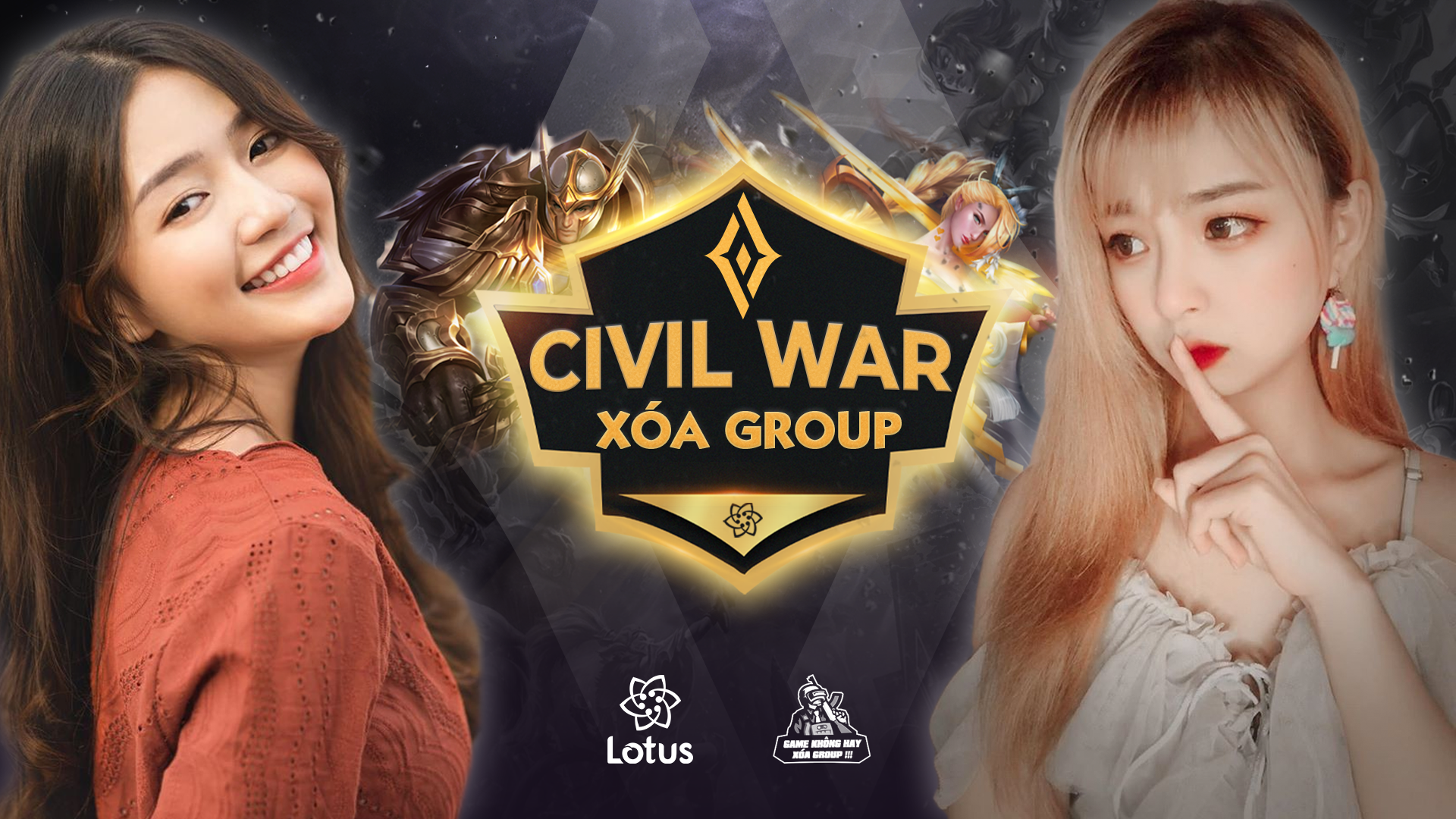 Hot girl An Vy, Mèo 2K4 cùng Layla sắp quyết “ăn thua đủ” trong giải đấu Liên Quân Mobile - Xóa Group Civil War!