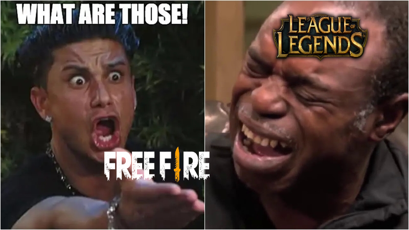 Đến lượt game thủ “Lửa Miễn Phí” đòi kiện Liên Minh Huyền Thoại vì nhái hình ảnh bản quyền của Free Fire