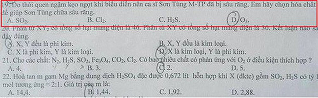 Sơn Tùng M-TP, BTS, Jack & K-ICM... bất ngờ xuất hiện trong đề kiểm tra, có đề còn gây sốc cà khịa Chi Pu - Ảnh 5.