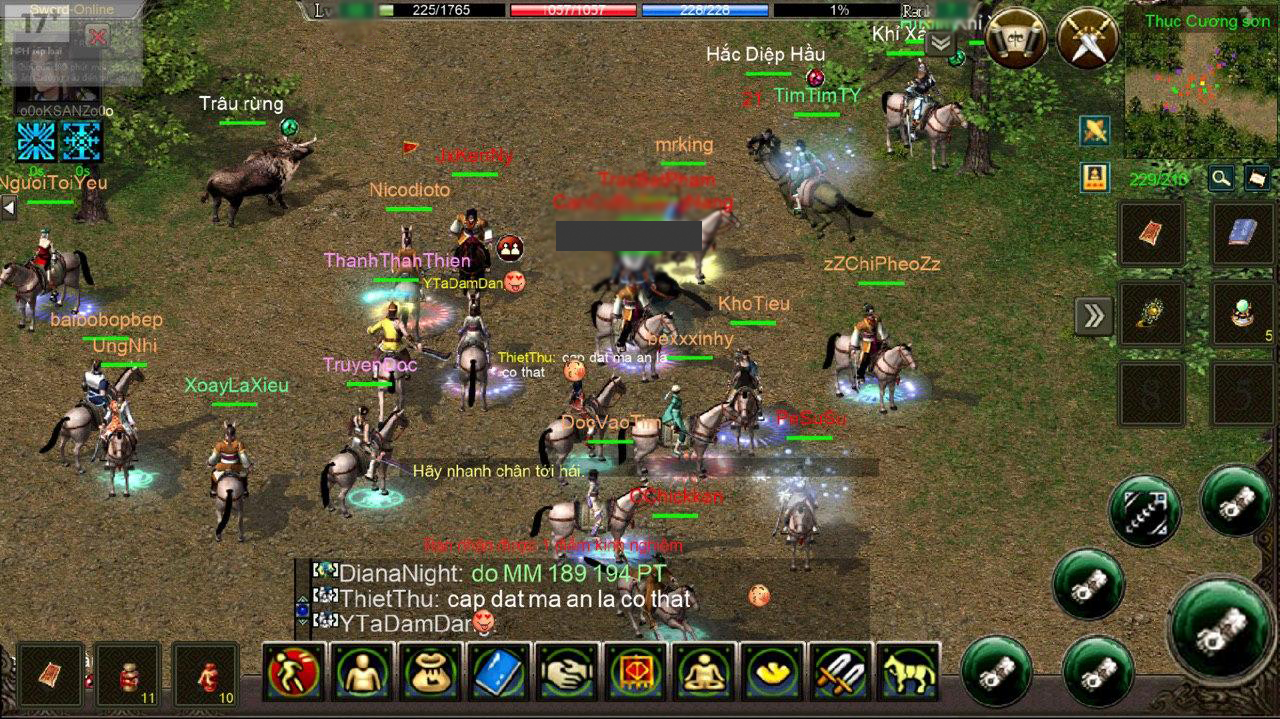 Quả Huy Hoàng quá ngon, các &quot;Anh cả server&quot; JX1 Huyền Thoại Võ Lâm đi săn đông như kiến