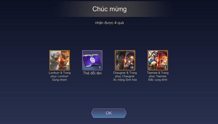 Liên Quân Mobile: Garena gây sốc, game thủ &quot;nhận FREE&quot; 3 combo tướng kèm skin chỉ với 500 vàng