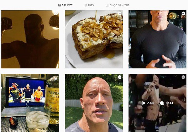 Chán đóng phim, The Rock Dwayne Johnson trở thành hot Instagram, đăng nhẹ một bài quảng cáo cũng kiếm hơn 20 tỷ - Ảnh 4.